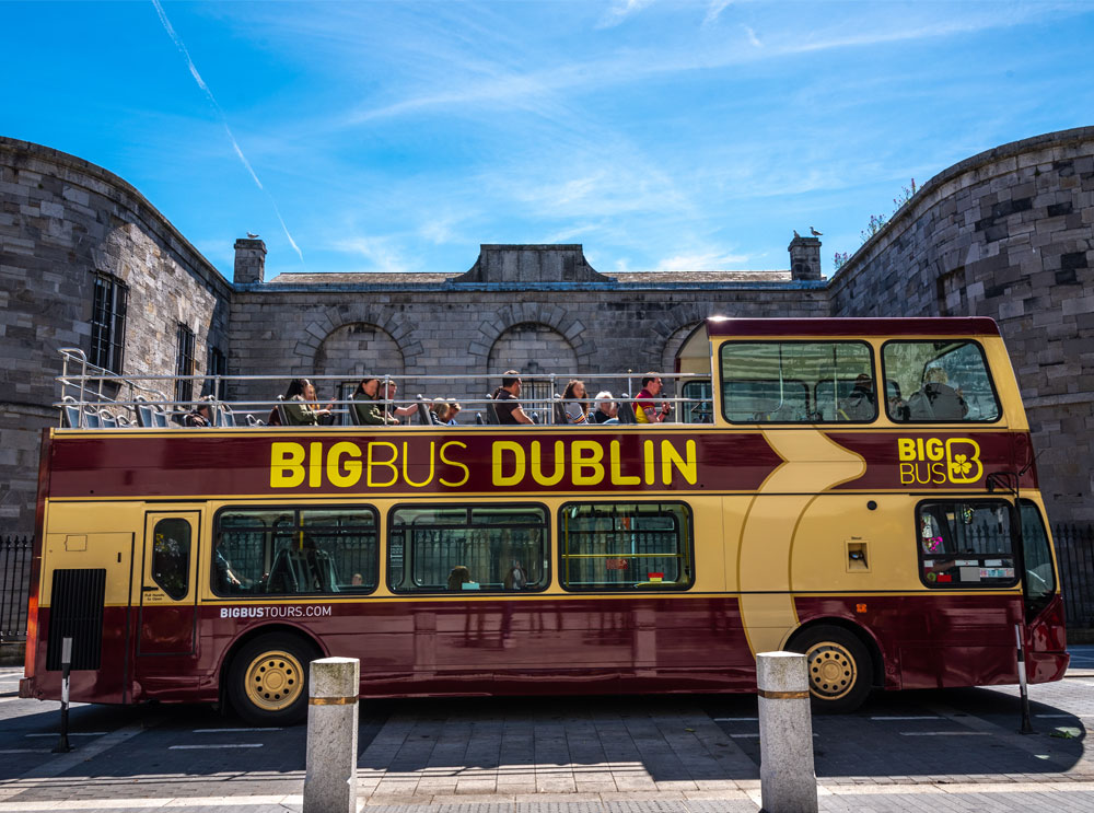 Autobús de Big Bus Tours en Dublín