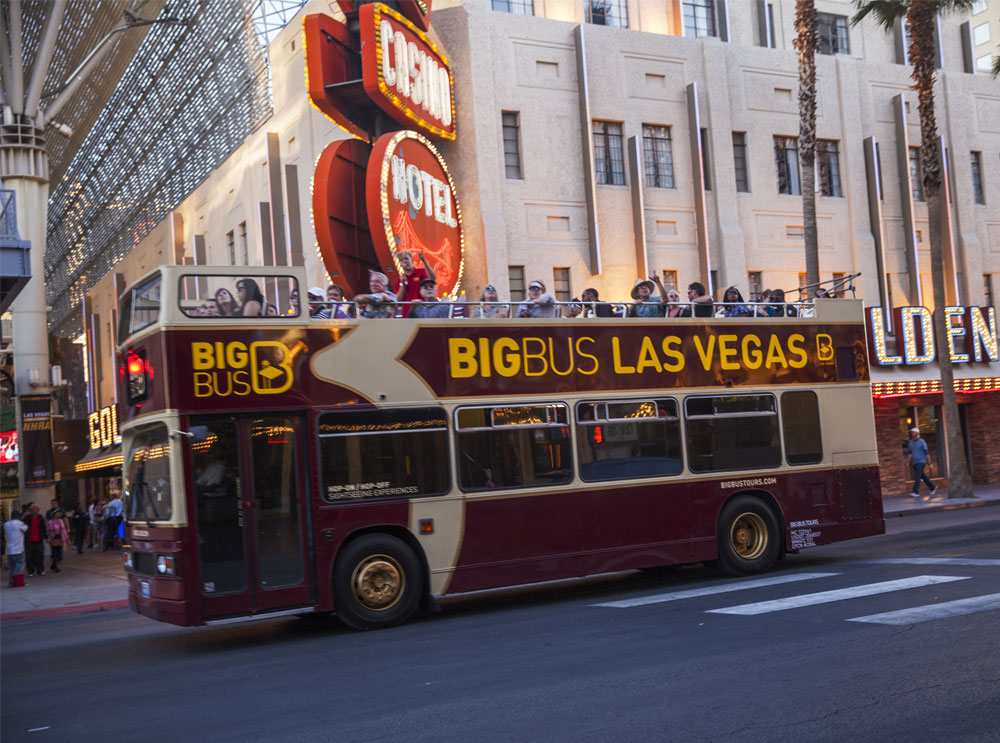 Big Bus Tours bus in Las Vegas