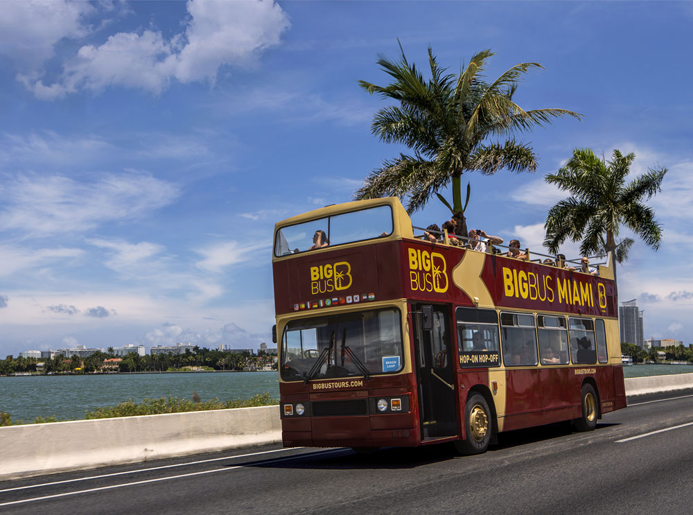 Autobús de Big Bus Tours en Miami