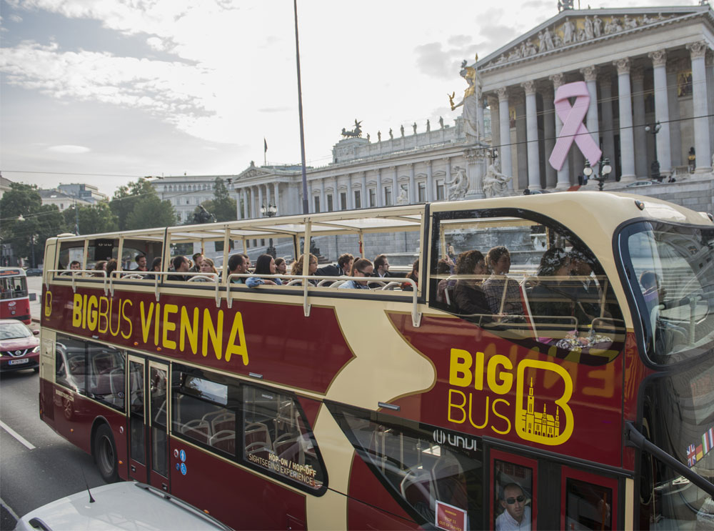 Autobús turístico de Big Bus Tours en Viena