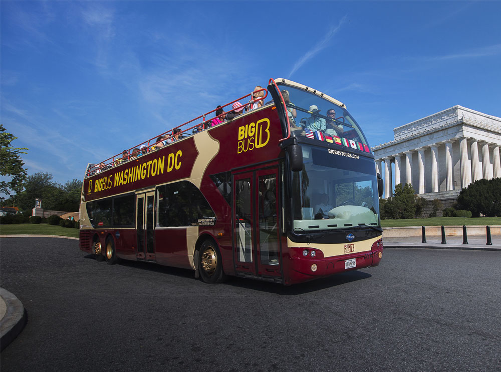 Big Bus Tours-Bus in Washington DC