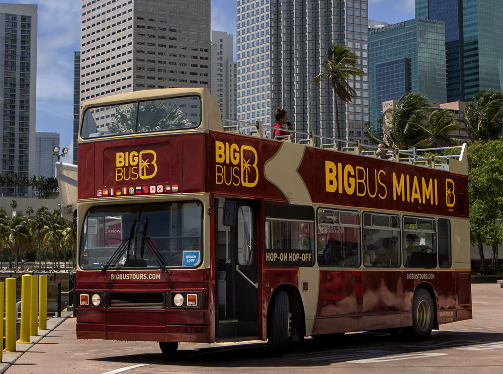 Hop-on-Hop-off-Bus von Big Bus Tours in Miami