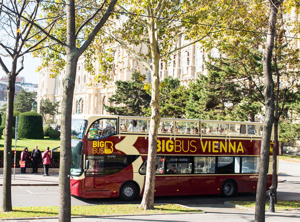 Autobús turístico de Big Bus Tours en Viena