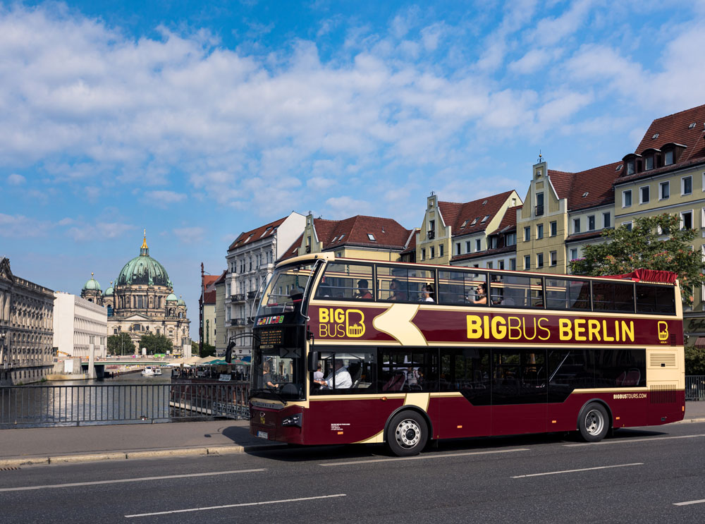 Big Bus Tours sightseeing bus in Berlin