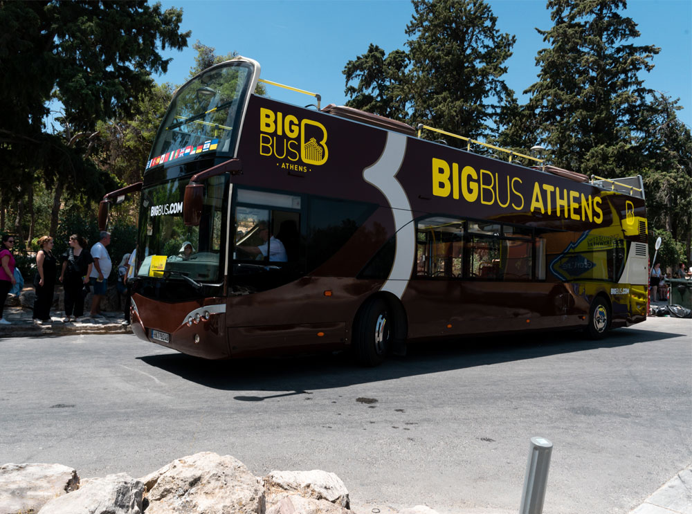 Open top Big Bus Tour in Athens