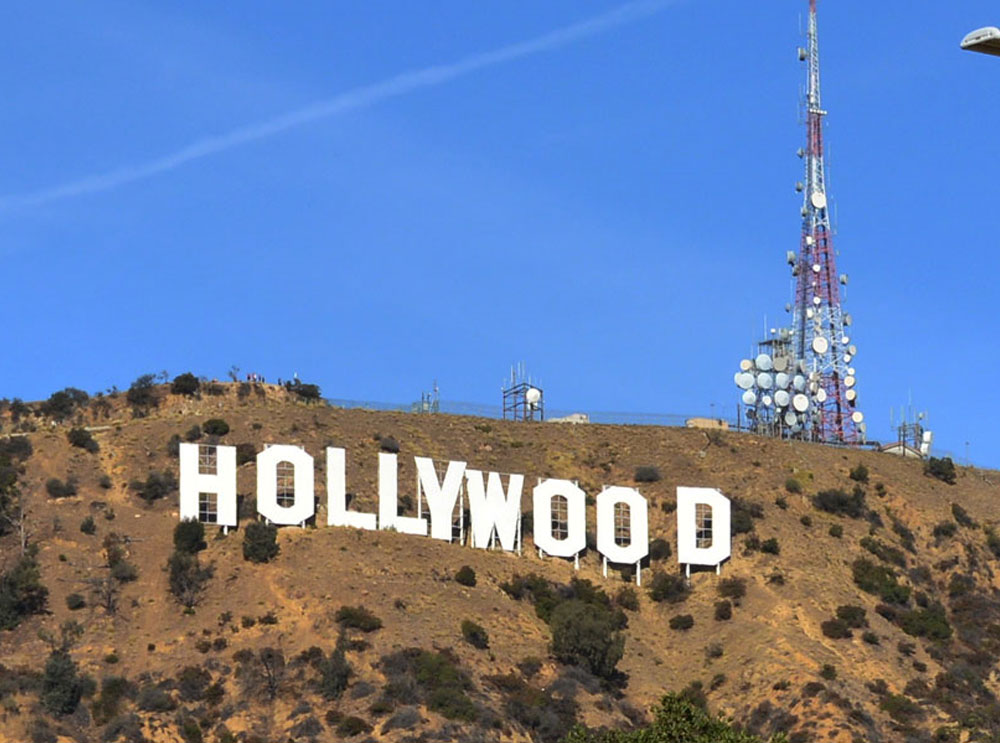 Hollywood sign in LA