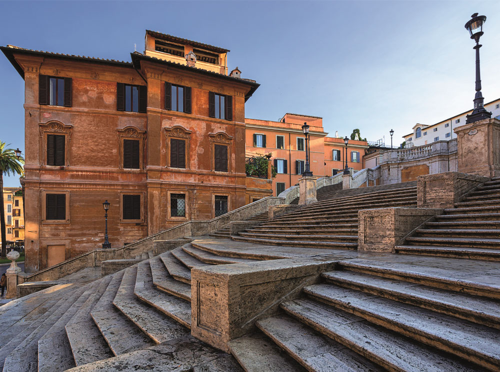 Spanische Treppe in Rom