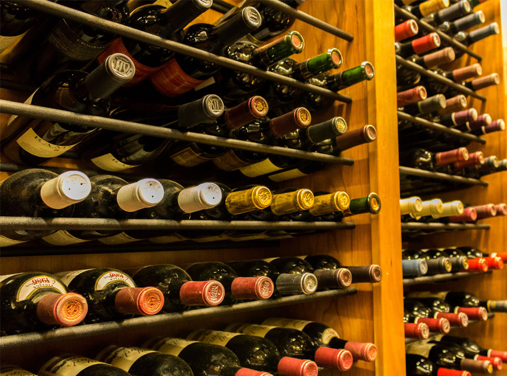 A wine cellar