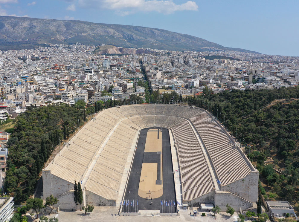 Panathenaic Stadium in Athens