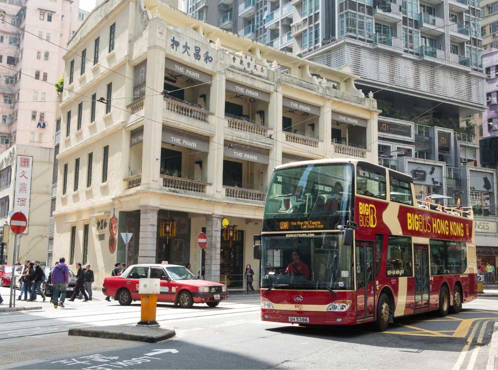 Big Bus Tour in Hong Kong