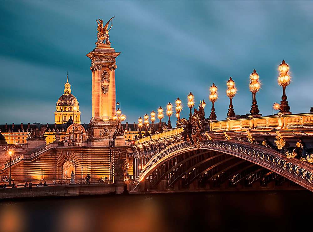 Pont Alexandre III à Paris