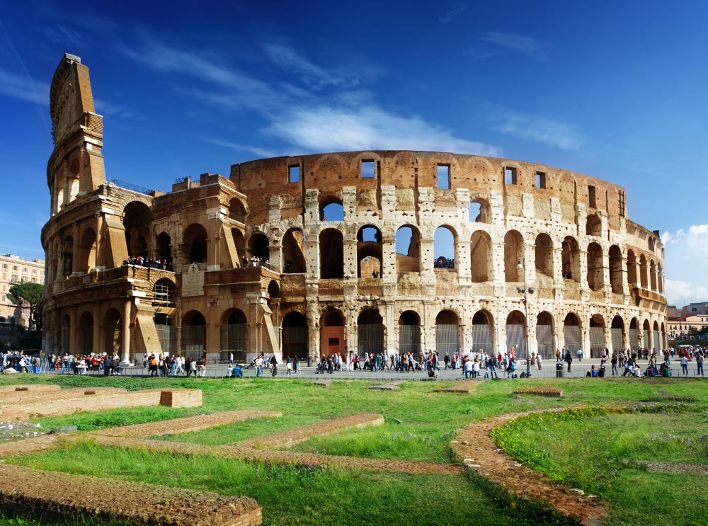 The Colosseum in Rome