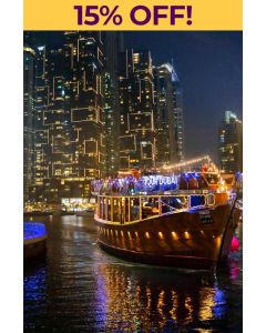 Dubai Marina Luxury Dhow Dinner Cruise image