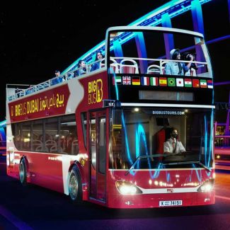 big bus dubai night tour