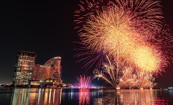 New Year's Eve Dubai Marina Dhow Dinner Cruise