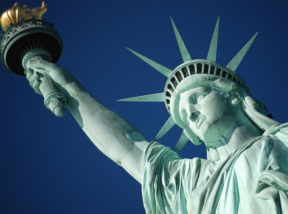 Estatua de la Libertad en Nueva York
