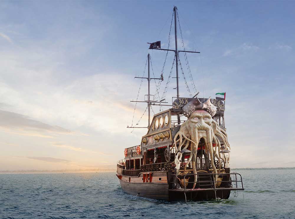 The Pirate Ship sightseeing cruise in Dubai