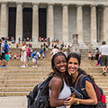 Big Bus Tours Washington DC People smiling for a photo