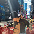 @just.jocey on board with Big Bus Tours New York