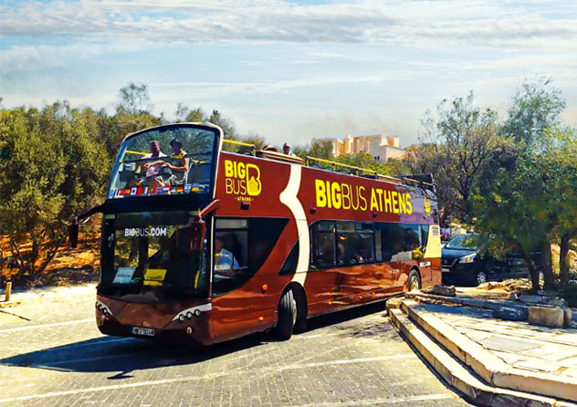 Big Bus Tours bus in Athens