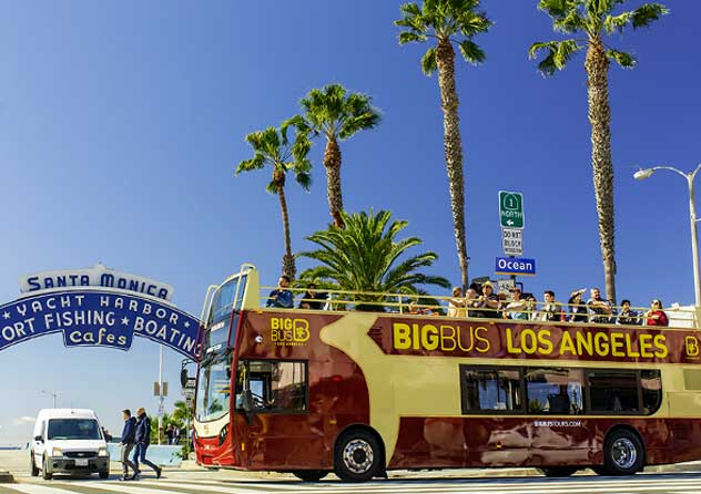 Big Bus Tours Los Angeles in Santa Monica
