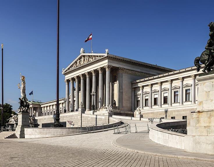 free parliament tour vienna