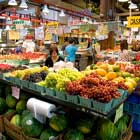 Fruit Stalls in Granville Market, Vancouver