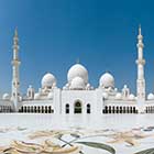 Gesamtansicht der Scheich-Zayid-Moschee