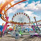 Vista del Pacific Park de Santa Mónica