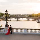 View of the River Siene from Big Bus Tours