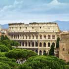 Vista del Colosseo con Big Bus Tours Roma