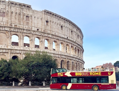 View of the Colosseum