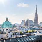 Vista del panorama de Viena