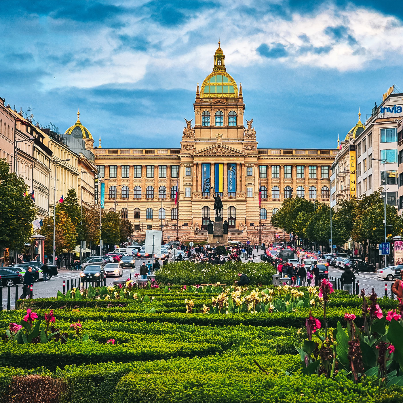Wenceslas Square Prague