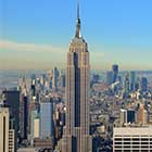 Das Empire State Building in New York