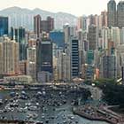 香港铜锣湾景色