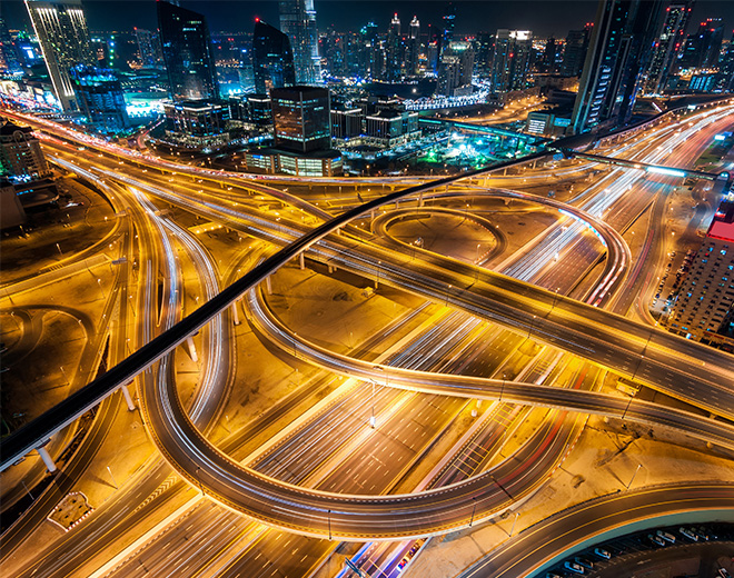 Abu Dhabi at night