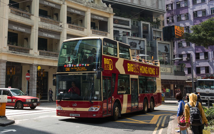 hong kong bus tours open top