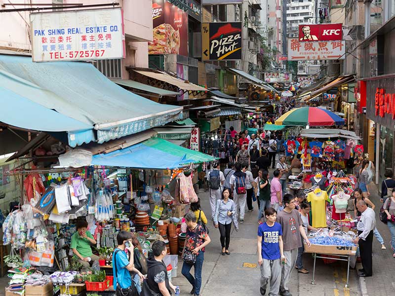 Wan Chai Street Market