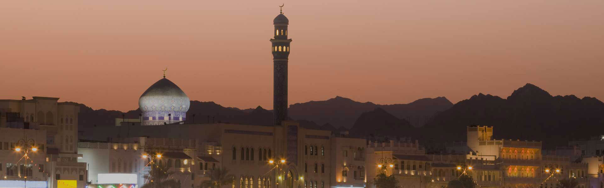 Skyline in Muscat