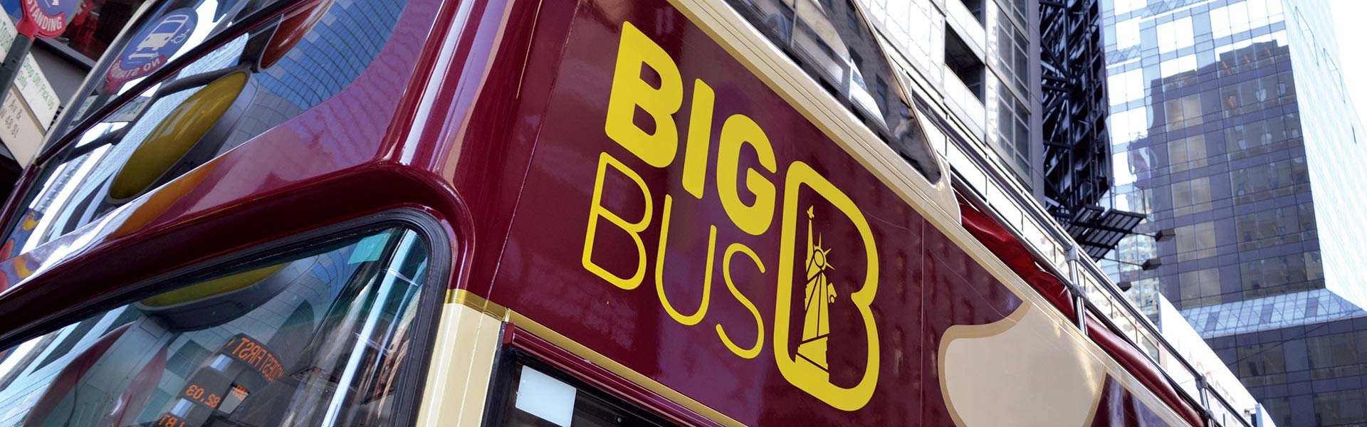 Big Bus open-top tour of New York