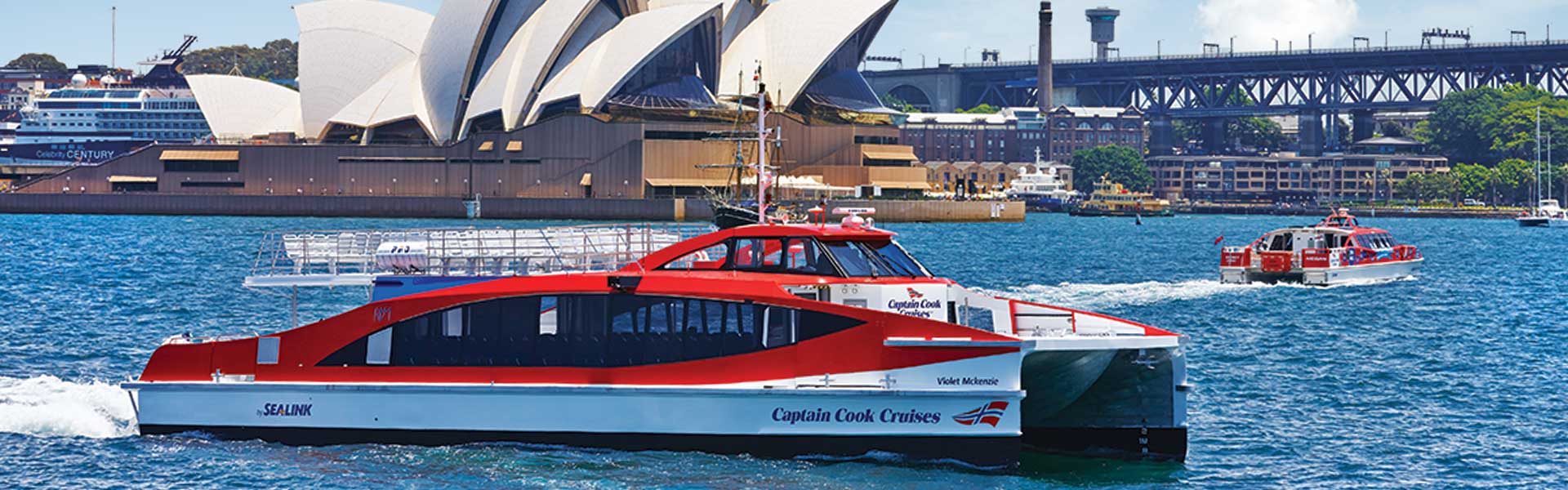 View of Sydney Opera House from Sydney Harbour