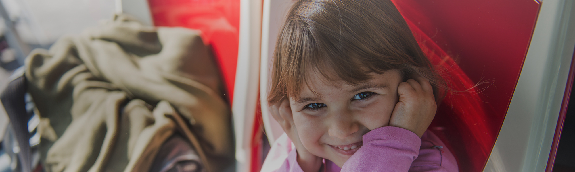 Little girl on Big Bus Tour