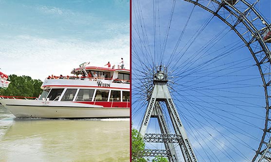 DDSG Flusskreuzfahrt ODER Wiener Riesenrad