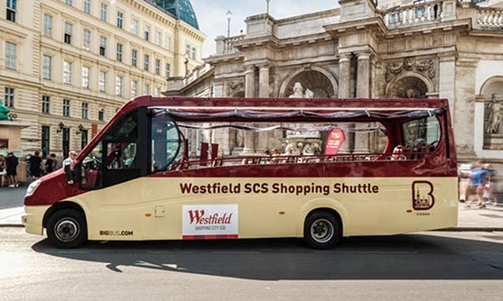 Westfield Shopping City Süd Shuttle