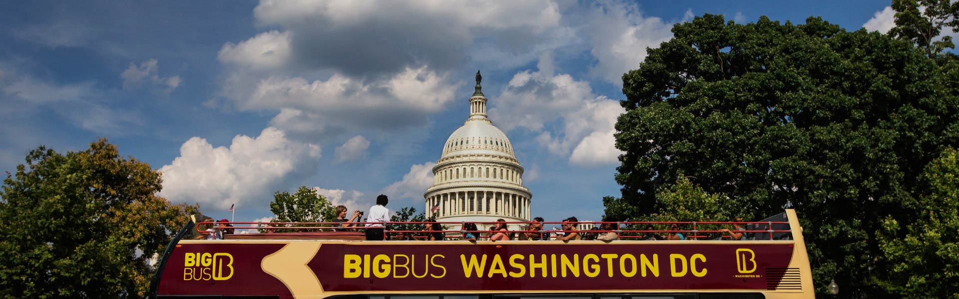 Big Bus am Kapitol in Washington DC