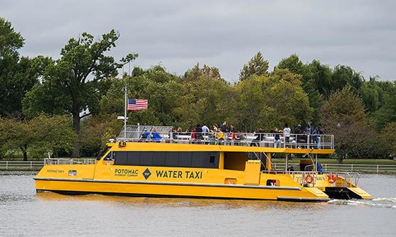 One-Way Monuments Water Taxi